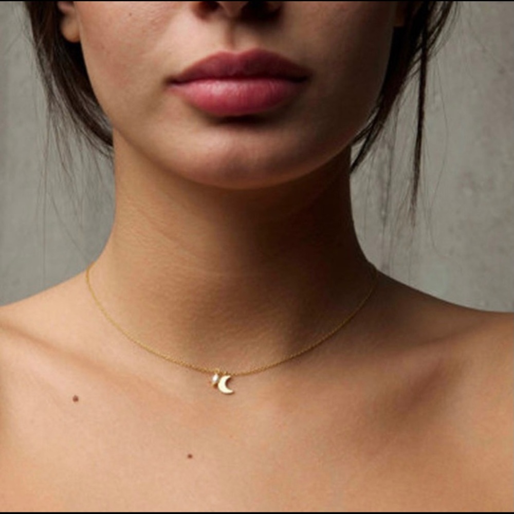 Moon necklace